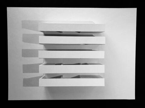 Atelier de projet L2 Maquette avec toit Hugo Bordet